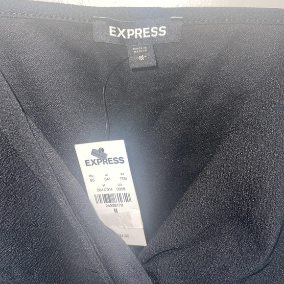 Express, Twist Front Cami, Black - Picture 5 of 7